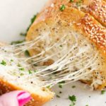 Meatball Stuffed Garlic Bread Sliders